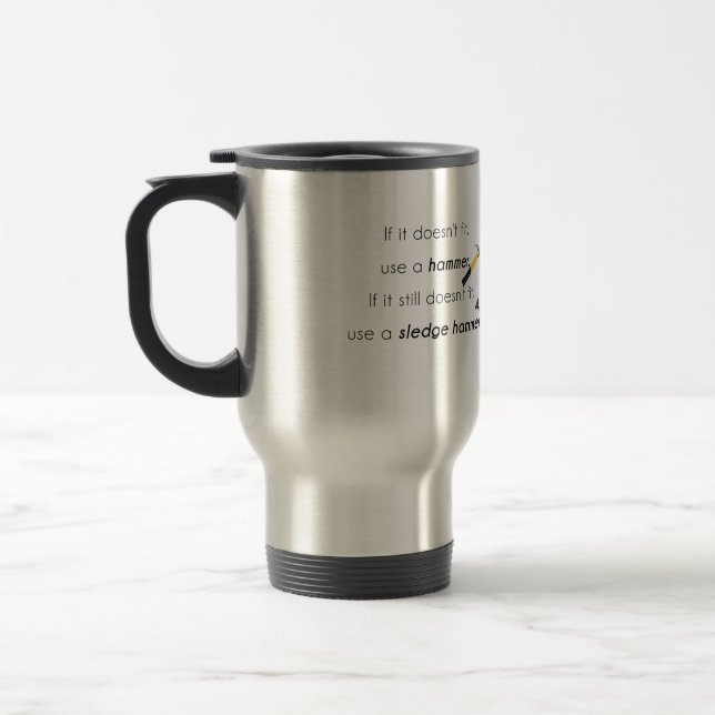 Wenn es nicht passt, reisebecher (Links)