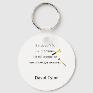 Wenn es nicht passt, schlüsselanhänger