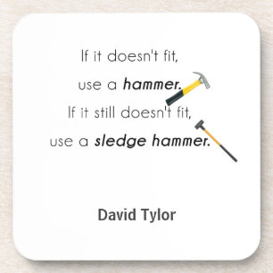 Wenn es nicht passt, untersetzer