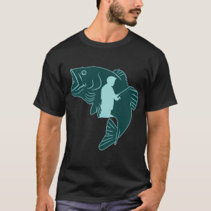 Wenn es nicht ums Angeln geht, bin ich nicht inter T-Shirt