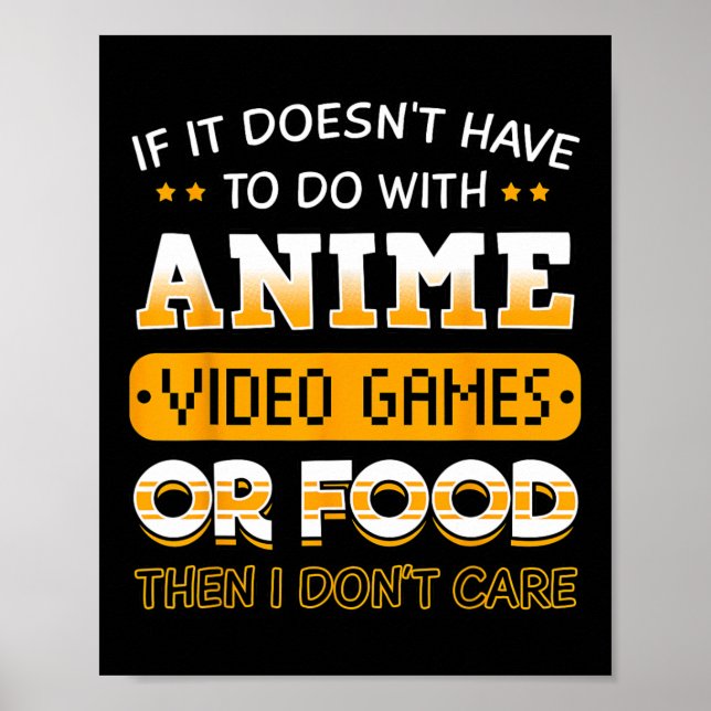 Wenn es nichts mit Anime Videospiel oder zu tun ha Poster (Vorne)