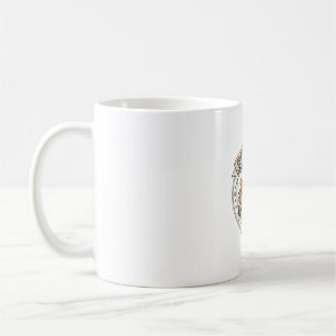 Wenn es passt, ist es eine Katze Vintage-Vektor-Ku Kaffeetasse