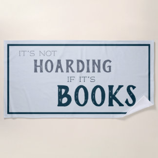Wenn es sich um ein Buch handelt, das in Blau ersc Strandtuch