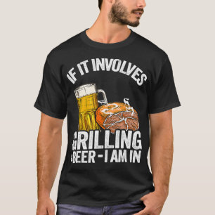 Wenn es sich um Grillen & Bier Schweinefleisch Rub T-Shirt
