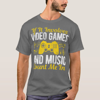 Wenn es sich um Videospiele handelt, zählen Sie mi T-Shirt