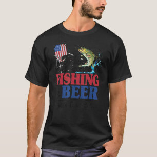 Wenn es um Angeln und Bier geht, bin ich dabei US T-Shirt