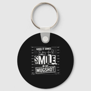 Wenn es um mein Kind geht, werde ich in meinem Mug Schlüsselanhänger