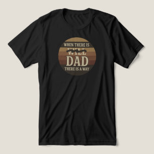 "Wenn es Vater gibt, gibt es einen Weg" Retro   Tri-Blend Shirt