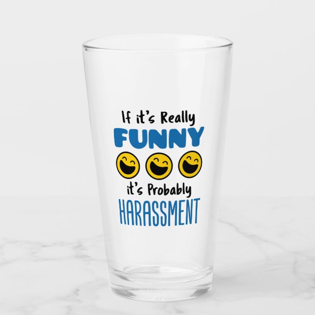 Wenn es wirklich lustig ist, wird HR wahrscheinlic Glas (Vorderseite)