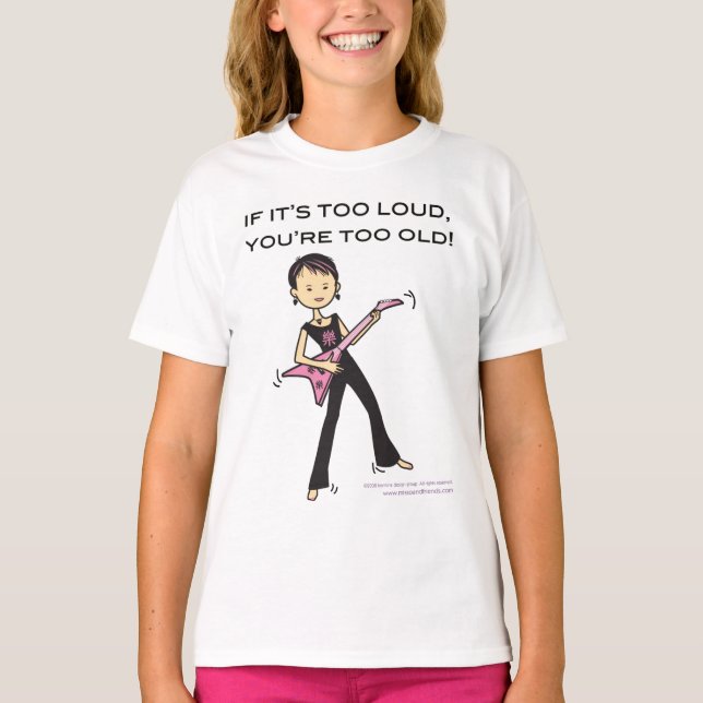 Wenn es zu laut ist... T-Shirt (Vorderseite)