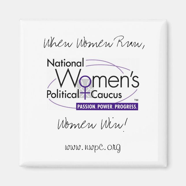 Wenn Frauen laufen ... Magnet (Vorne)