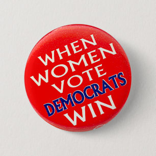Wenn Frauen wählen - Knopf Button