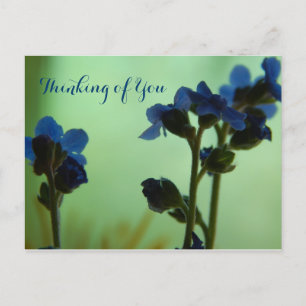 Wenn Gefühl Blue ... Postkarte