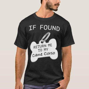 Wenn gefunden, bringen Sie mich zurück zu meinem C T-Shirt