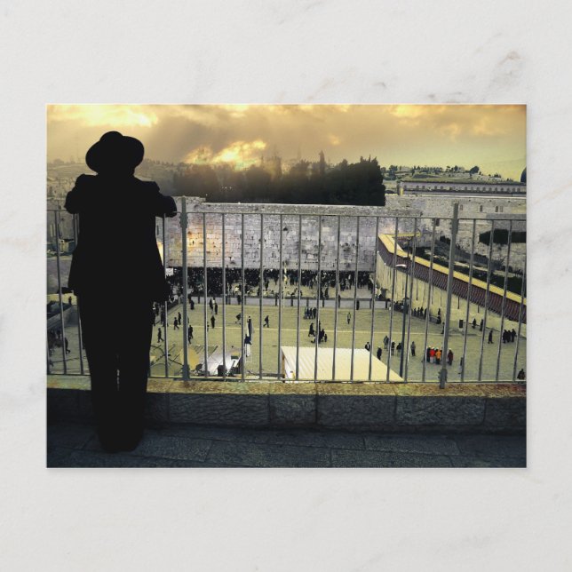 Wenn Gott besucht sein Volk Postkarte (Vorderseite)