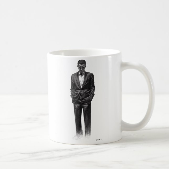 Wenn ich an Hoffnung - linkshändige Tasse denke (Rechts)