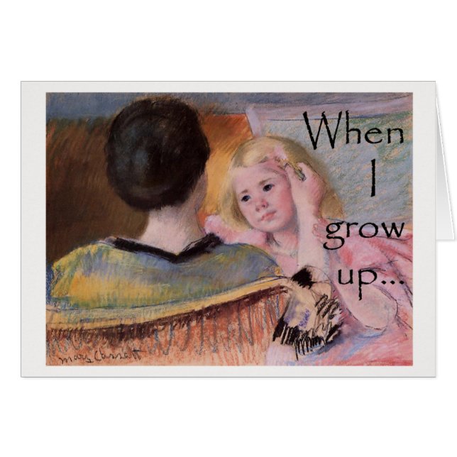 Wenn ich… aufwachse (Vorderseite (Horizontal))