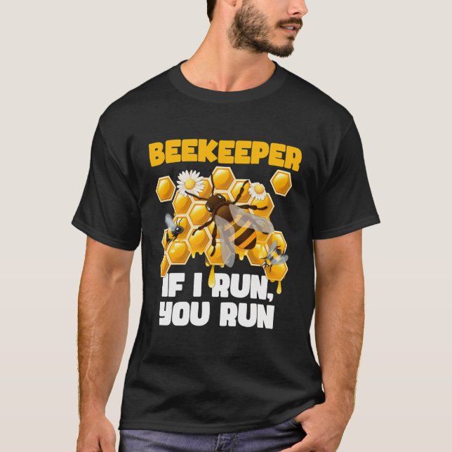 Wenn ich dich betreibe, bee ich mich mit der Biene T-Shirt (Vorderseite)