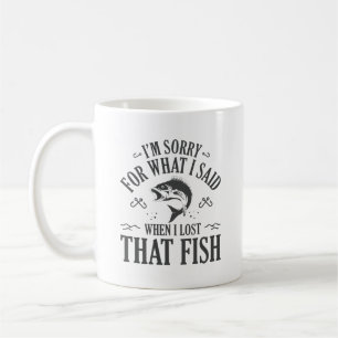 Wenn ich diesen Fisch verloren habe Kaffeetasse