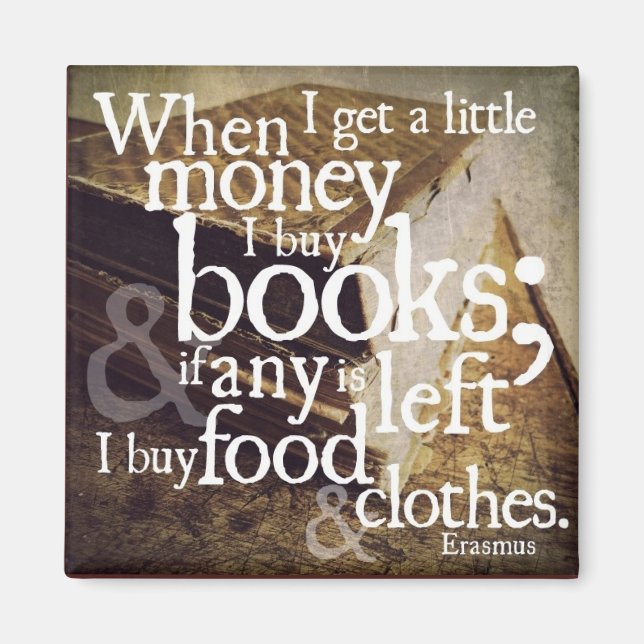 Wenn ich ein bisschen Geld bekomme Magnet (Vorne)