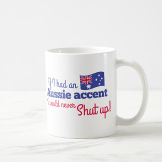 wenn ich einen australischen Akzent hatte, würde Tasse