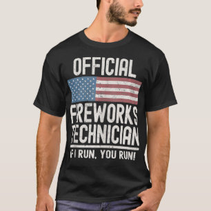Wenn ich einen offiziellen Feuerwerktechniker betr T-Shirt
