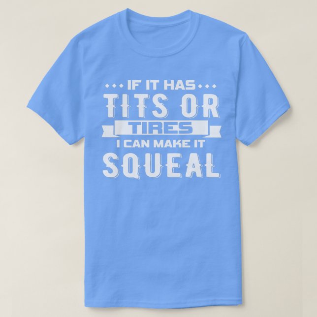 WENN ICH ES HABE ODER ES, KANN ICH DAS QUADRATISCH T-Shirt (Design vorne)