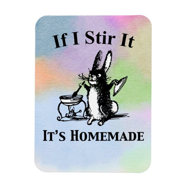 Wenn ich es umrühre, ist es hausgemachte Magnet (Vertikal)