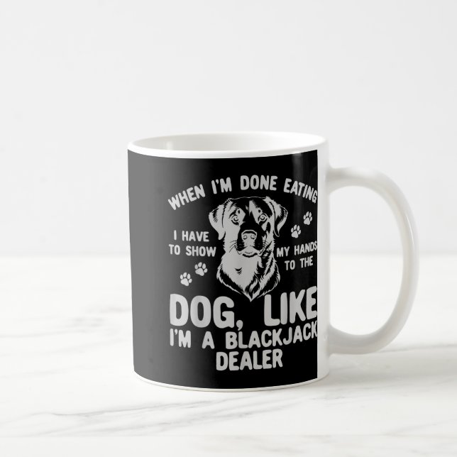 Wenn ich Essen fertig bin, muss ich den Kaffeetasse (Rechts)
