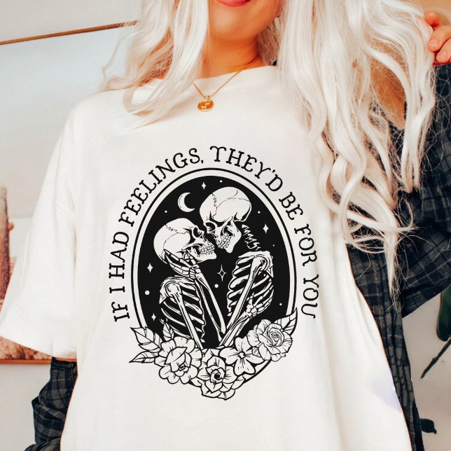 Wenn ich Gefühle hätte, wären sie für dich Valenti T-Shirt (Von Creator hochgeladen)