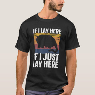 Wenn ich hier lebe, wenn ich einfach hier Opossum  T-Shirt