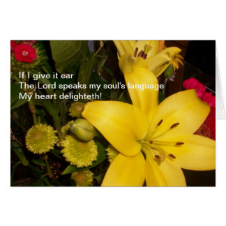 Wenn ich ihm eine Ohrkarte gebe