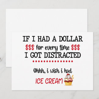 Wenn ich jedes Mal einen Dollar hätte, Got ich abg Feiertagskarte