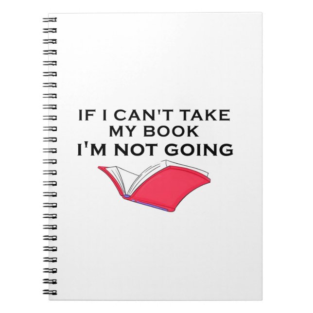 wenn ich mein Buch nicht nehmen kann, werde ich ni (Vorderseite)