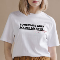 Wenn ich meine Augen Nah habe, sehe ich ein lustig