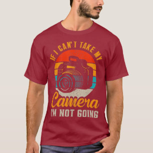 Wenn ich meine Kamera nicht nehmen kann, geht es m T-Shirt