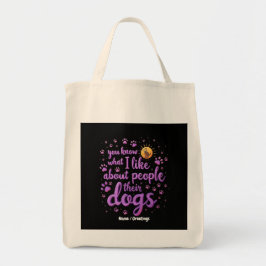 Wenn ich meinen Hund nicht mitbringen kann, werde  Tragetasche