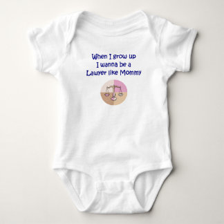 Wenn ich mich aufwachse, wollen Sie, um ein Baby Strampler