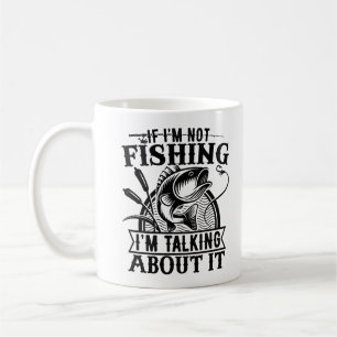 Wenn ich nicht fische Trip Liebhaber Vatertag Gesc Kaffeetasse