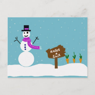 Wenn ich nur eine Nase hätte Postkarte