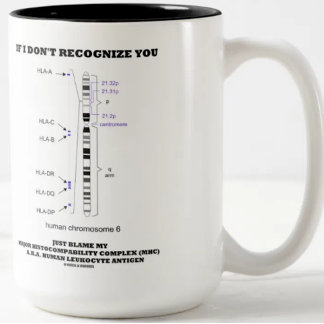 Wenn ich Sie nicht erkenne, geben Sie einfach mein Zweifarbige Tasse