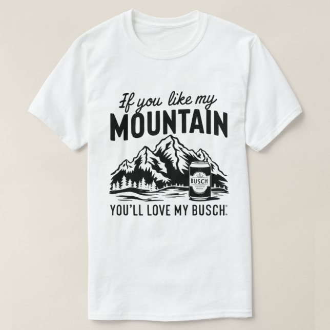 wenn Ihnen mein Berg und meine Liebe gefallen T-Shirt (Design vorne)