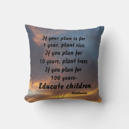 WENN IHR PLAN KONFUZIUS DURCH PILLOW KISSEN