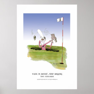 wenn im grabenden Zweifelshalt, tony fernandes Poster