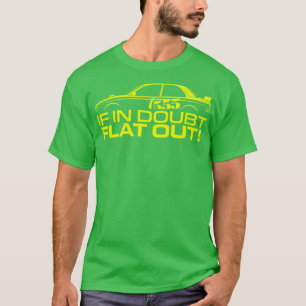 Wenn im Zweifel flach T-Shirt