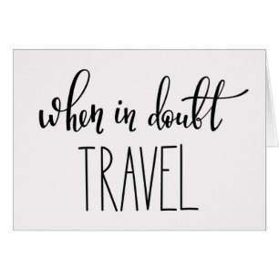 Wenn in der Zweifels-Reise