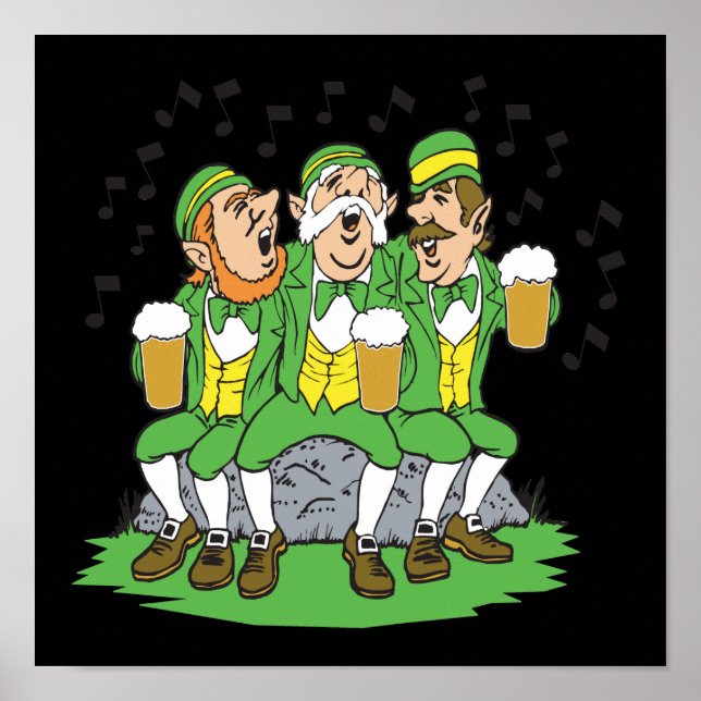 Wenn irische Augen lächeln Poster (Vorne)