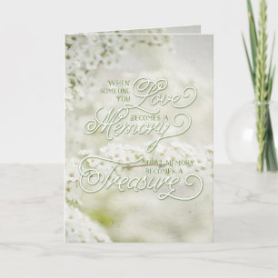 Wenn jemand, den Sie Liebe haben, ein geschätzter  Karte