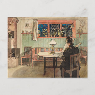 Wenn Kinder von Larsson zu Bett gegangen sind Postkarte