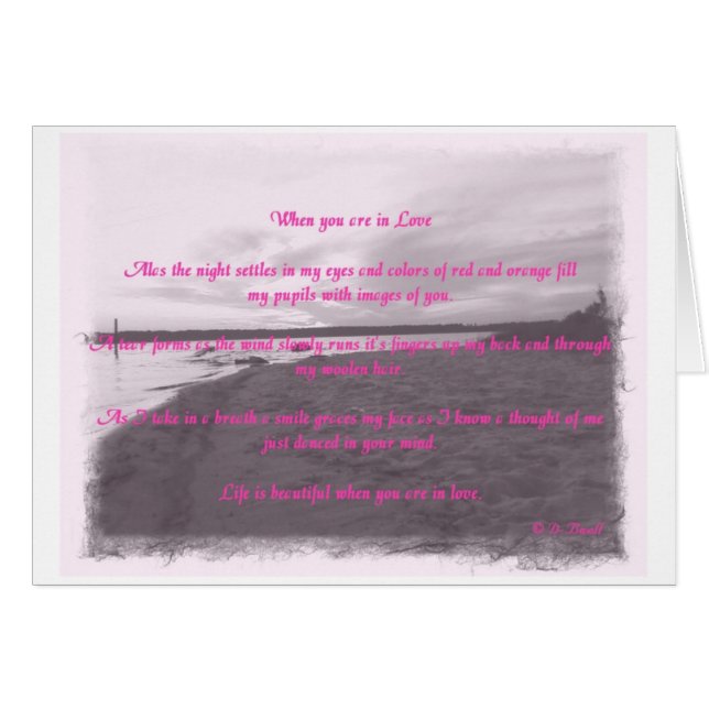 Wenn Liebe-Rosafilter u r n (Vorderseite (Horizontal))